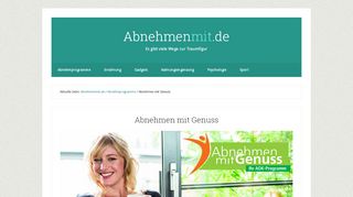 
                            9. Abnehmen mit Genuss – Das AOK Abnehmprogramm