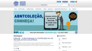 
                            4. ABNT - Associação Brasileira de Normas Técnicas