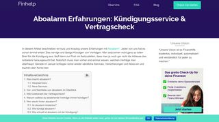 
                            4. Aboalarm Erfahrungen: Kündigungsservice & Vertragscheck ...