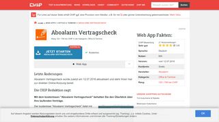 
                            9. Aboalarm Vertragscheck - direkt online nutzen - CHIP