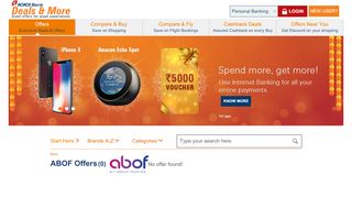 
                            8. ABOF Offers, Coupons, Promo codes – ICICI Bank