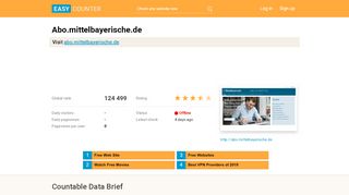 
                            7. Abo.mittelbayerische.de: Abo & Service - Mittelbayerische