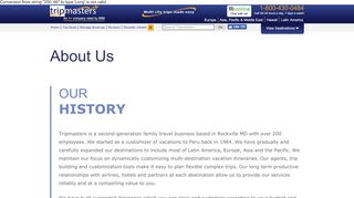 
                            4. Aboout Us - Tripmasters.com