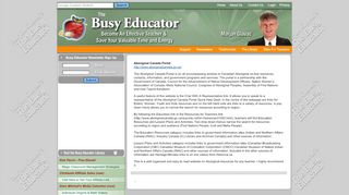 
                            1. Aboriginal Canada Portal - The Busy Educator