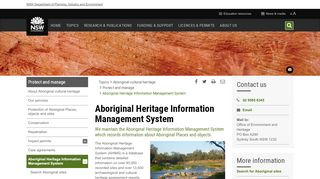 
                            1. Aboriginal Heritage Information Management System | NSW ...