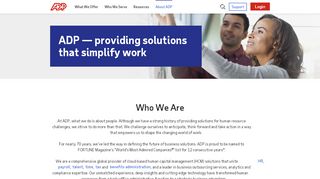 
                            9. About ADP - ADP.com