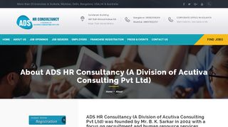 
                            4. About ADS Consultancy, Job Placement Consultancy in ...