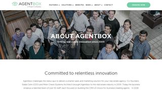 
                            8. About - Agentbox