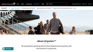 
                            7. About Airpoints™ - Airpoints™ | Air New Zealand