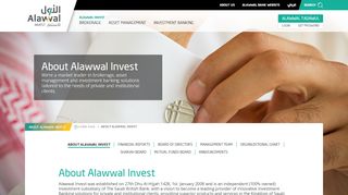 
                            7. About Alawwal Invest