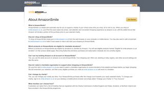 
                            8. About AmazonSmile - smile.amazon.co.uk