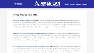 
                            9. About - American Business Insurance Services