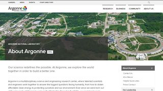 
                            8. About Argonne - Argonne National Laboratory