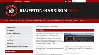 
                            9. About BHMSD - Bluffton-Harrison MSD