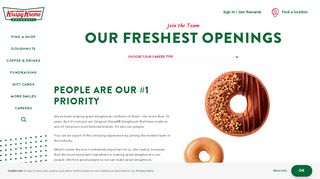 
                            1. About | Careers - Krispy Kreme