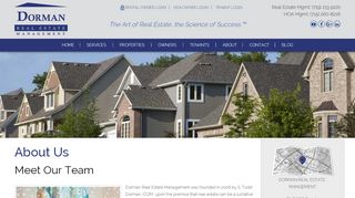 
                            5. About - Dorman Real Estate Management