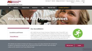 
                            8. About Health Services | Arizona State University