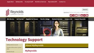 
                            4. About MyReynolds | Reynolds Community College