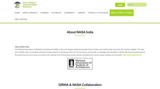 
                            5. About NASA India | Green Rating for Integrated Habitat Assesment
