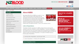 
                            7. About NZBS - New Zealand Blood Service