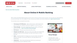 
                            4. About Online & Mobile Banking | Benefits, Features ... - BECU