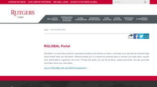
                            11. About RGLOBAL Portal | Rutgers