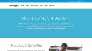 
                            3. About SafetyNet Wireless - Lifeline Phone Service Provider