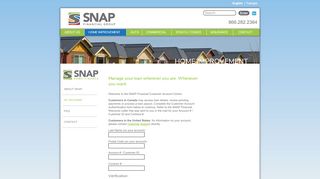 
                            5. About SNAP | Consumer Home Improvement | SNAP Financial