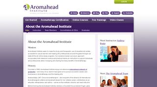 
                            4. About the Aromahead Institute - Aromatherapy Courses