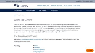 
                            4. About the Library | UCSF Library