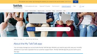
                            2. About the My TalkTalk app - TalkTalk Help & Support - TalkTalk ...