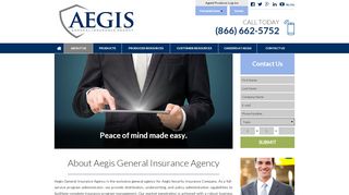 
                            8. About Us - Aegis General Insurance Agency