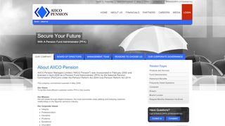 
                            5. About Us - AIICO Pension Managers Limited