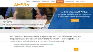 
                            6. About Us | Ambra Health | Your Medical Imaging Cloud