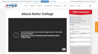 
                            5. About Us - Asher College