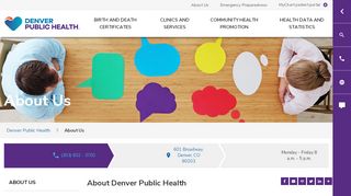 
                            8. About Us | Denver Public Health