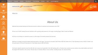 
                            5. About Us | Personal Banking | Mashreq Bank