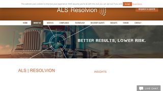 
                            2. About Us | Skip Trace & Repossession | ALS Resolvion