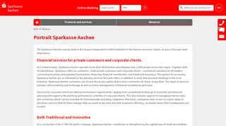 
                            7. About us - Sparkasse Aachen