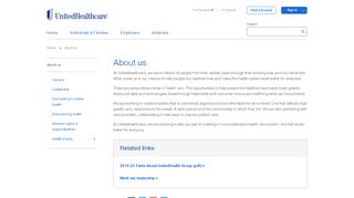 
                            5. About Us | UnitedHealthcare