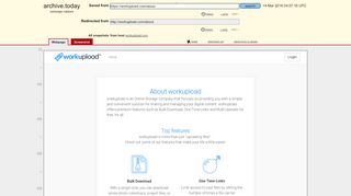 
                            7. About workupload - archive.is
