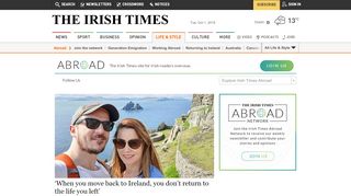 
                            6. Abroad | The Irish Times site for Irish readers overseas