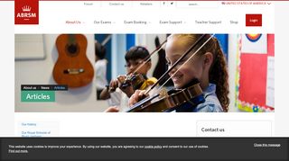 
                            4. ABRSM: Articles