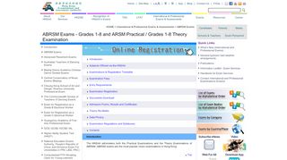 
                            7. ABRSM Exams - Grades 1-8 and ARSM Practical ... - HKEAA