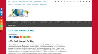 
                            5. ABSA bank Internet Banking - bankingallinfo.com