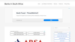 
                            6. ABSA Bank Ltd Pages - Banks In South Africa