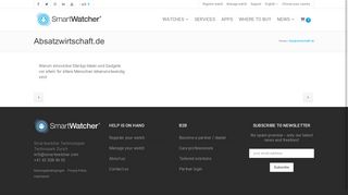 
                            9. Absatzwirtschaft.de - Smartwatcher CH