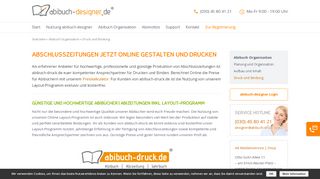 
                            5. Abschlusszeitungen jetzt Online ... - abibuch-designer.de