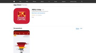 
                            7. ABSLI Uday on the App Store