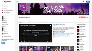 
                            3. Absolute Radio - YouTube